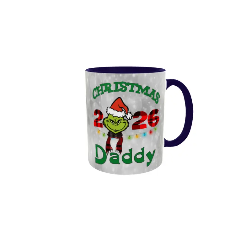 Christmas daddy ( anul curent ), cana din ceramica, 330ml, model cgs1811